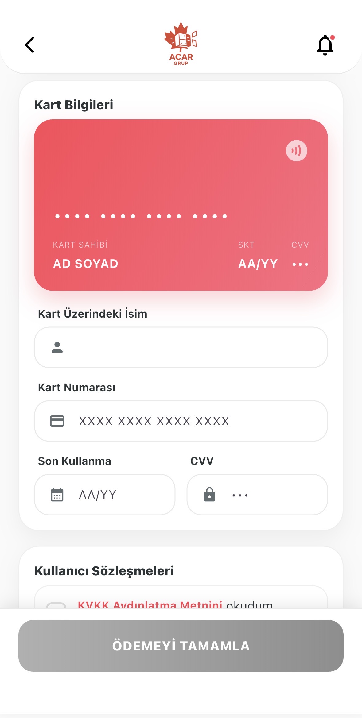 ACAR Mobil uygulama ekran görüntüsü 6 - Ahşap kesim optimizasyonu ve sipariş yönetimi özellikleri
